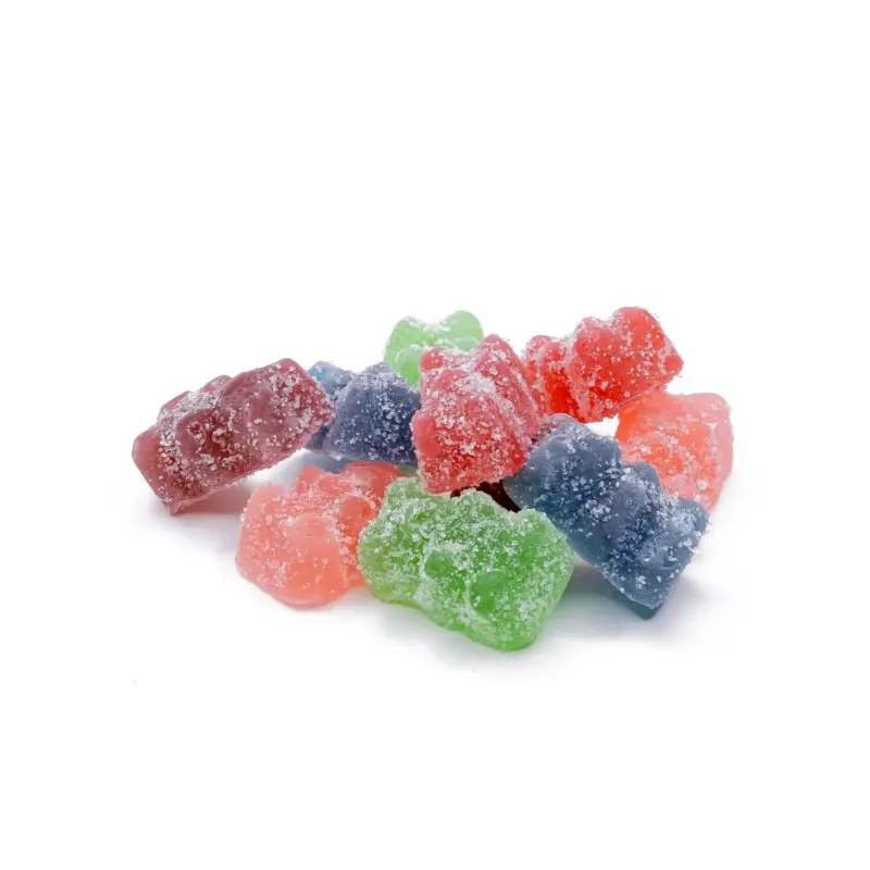 Grizzlies Gummies (350mg THC) - Sour Blue Raspberry - Image 3